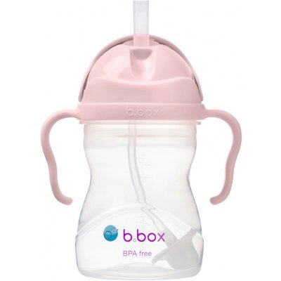 b.box hrneček s brčkem Gelato růžový 240 ml – Zboží Dáma