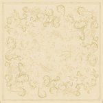Dunicel Napron dekorativní ubrus 84x84cm Charm Cream DUNI – Zboží Dáma