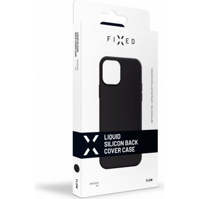 FIXED Zadní kryt Flow pro Apple iPhone 11, černý FIXFL-428-BK – Zboží Mobilmania