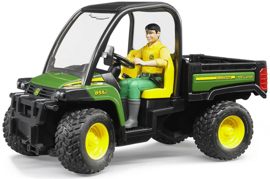 Bruder John Deere Gator s řidičem