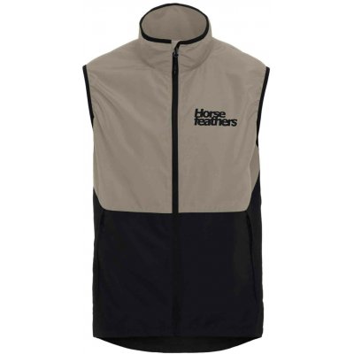 Horsefeathers Bike vesta Hill taupe/black – Sleviste.cz