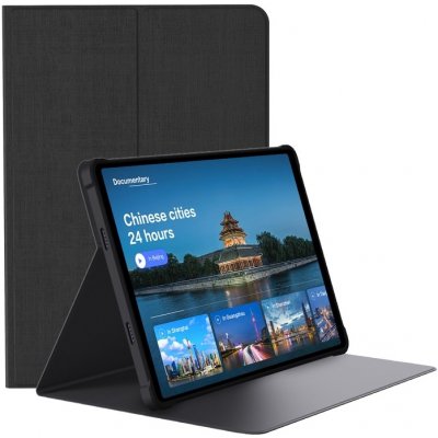 Vsechnonamobil 87414 LEATHER Zaklápěcí kryt pro Ulefone Tab A11 Pro šedý – Hledejceny.cz