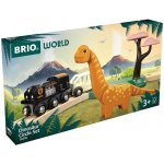 Brio 36098 Dinosauří kruhová vláčkodráha – Zboží Mobilmania