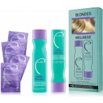 Malibu Blondes Enhancing Collection šampon 266 ml + kondicionér 266 ml + wellness sáčky 4 kusy dárková sada – Zboží Dáma