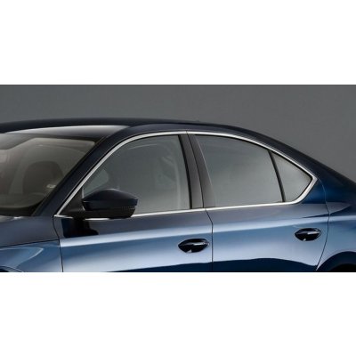 Škoda Octavia IV-Chromové boční lišty kolem oken 7216071 – Zboží Mobilmania