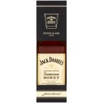 Jack Daniel's HONEY 35% 0,7 l (dárkové balení 1 sklenice) – Zboží Mobilmania