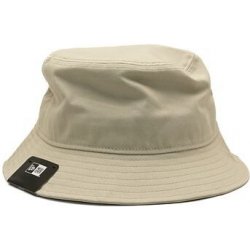 New Era Essential Tapered Bucket Stone / White