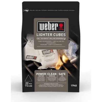 Weber Podpalovací kostky 22 ks – Zboží Dáma