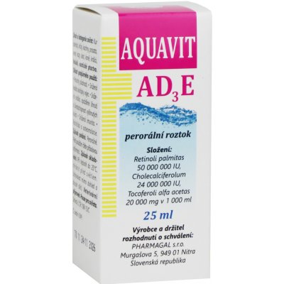 Pharmagal Aquavit AD3E sol 25 ml – Hledejceny.cz