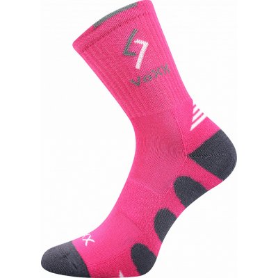 VoXX Tronic Dětské sportovní ponožky dětská magenta vhodné na tenis a halové sporty – Zboží Mobilmania