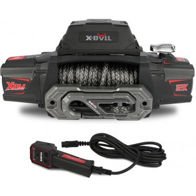 Elektrický offroad naviják 5,4t 12V syntetické lano 25m X-BULL HRW12000TT | Zboží Auto
