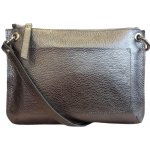 My Love Bag kožená crossbody s řetízkem stříbrná – Zbozi.Blesk.cz