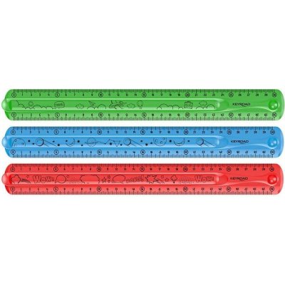 Keyroad pravítko flexi 30 cm A662 – Hledejceny.cz