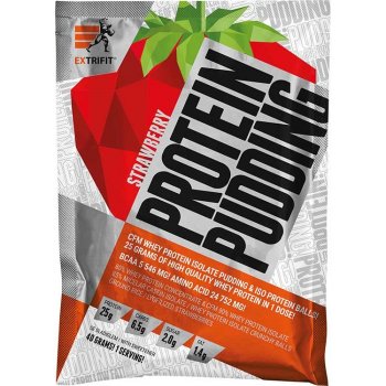 Extrifit Protein puding jahoda 40 g