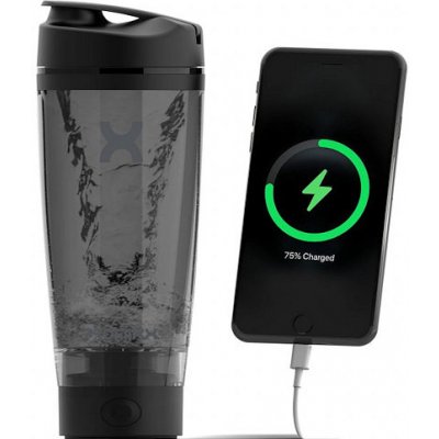 PROMiXX PROMiXX CHARGE | Elektrický dobíjecí šejkr/powerbanka - Stealth black – Zboží Dáma