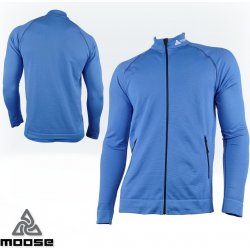 ABRUZZO MEN seamless mikina Moose modrá