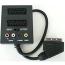 PremiumCord Adapter SCART/M-2xSCART+3xCINCH+Switch IN/OUT
