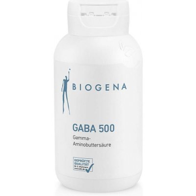Biogena GABA kyselina gama-aminomáselná 500 mg 120 kapslí – Hledejceny.cz
