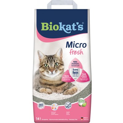 Biokat’s Micro Fresh Kočkolit 2 x 14 l – Zbozi.Blesk.cz