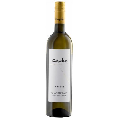 Vinařství Čapka Chardonnay 12,5% 0,75 l (holá láhev) – Hledejceny.cz