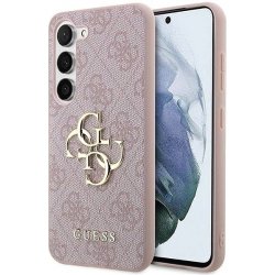 Guess PU 4G Metal Logo Samsung Galaxy A35 5G Pink GUHCSA354GMGPI