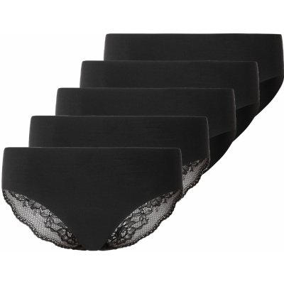 Esmara Dámské bezešvé kalhotky 5 kusů černá – Zboží Mobilmania