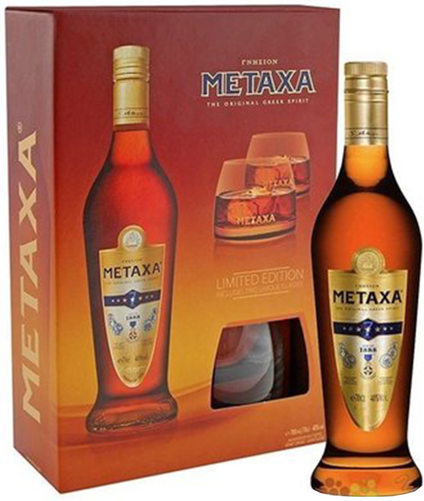 Metaxa 7* 40% 0,7 l (holá láhev)