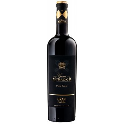 Gran Castillo Gran Mirador Dark Blend 12,5% 0,75 l (holá láhev) – Hledejceny.cz