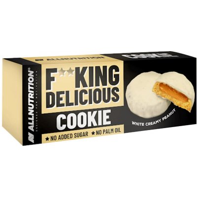 ALLNUTRITION Fitking Cookie White Creamy Peanut 128 g – Zboží Dáma