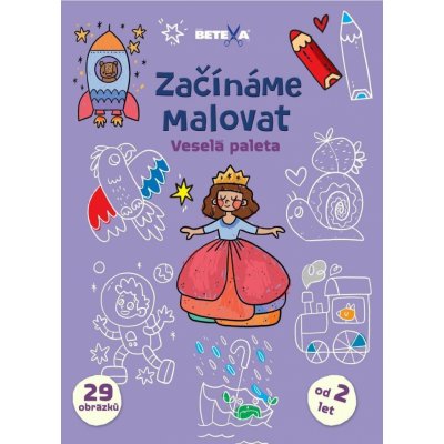 BETEXA Začínáme malovat Veselá paleta – Zbozi.Blesk.cz