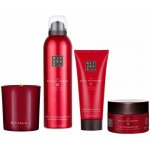 Rituals The Ritual Of Ayurveda sprchová pěna The Ritual Of Ayurveda 200 ml + tělový krém The Ritual Of Ayurveda 100 ml + tělový peeling The Ritual Of Ayurveda 125 g + vonná svíčka dárková sada – Zboží Dáma