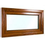 SkladOken.cz Okno sklopné 105x55 cm bílá zlatý dub – HobbyKompas.cz