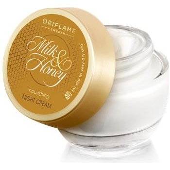 Oriflame noční vyživující krém Milk & Honey Gold 50 ml