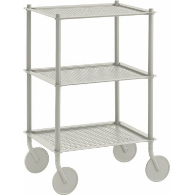 Muuto Servírovací stolek Flow 3 Layer grey – Hledejceny.cz