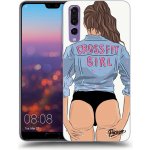 Pouzdro Picasee ULTIMATE CASE Huawei P20 Pro - Crossfit girl - nickynellow