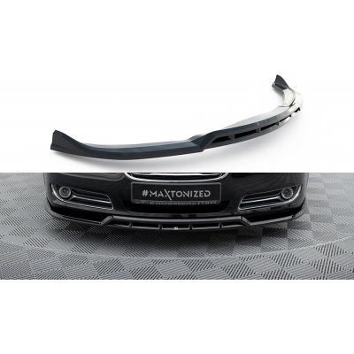 Maxton Design spoiler pod přední nárazník pro Chrysler 300 Mk2, černý lesklý plast ABS – Zboží Mobilmania