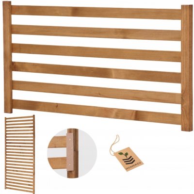 Dřevěná pergola HOMERZO s mřížkou, výška 50 cm – Hledejceny.cz