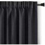 RESTILO závěs BLACKOUT barva černá šerpa klasický styl páska materiál blackout 140x24 – Hledejceny.cz
