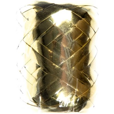 Flexio Stuha na dárky 5mm x 20m zlatá – Zboží Mobilmania