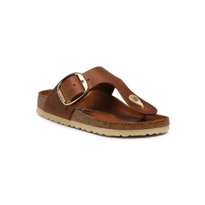 Birkenstock Gizeh Big Buckle Žabky 1018785 Cognac – Hledejceny.cz