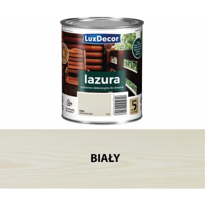 LuxDecor lazura na dřevo 2,2 l bílá – Zbozi.Blesk.cz