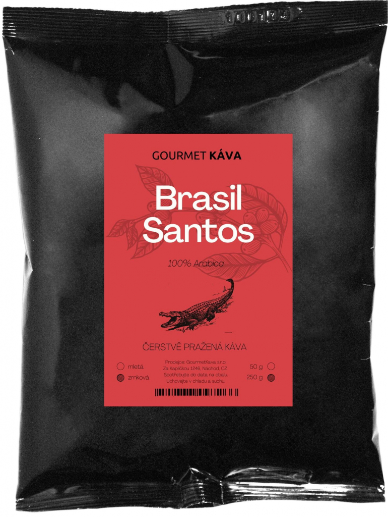 Brazílie Santos Gourmet 250 g