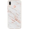 Pouzdro a kryt na mobilní telefon Huawei iSaprio Rose Gold Marble Huawei P20 Lite