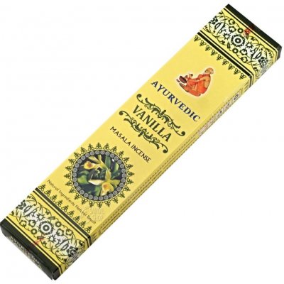 Ayurvedic Vanilla indické vonné tyčinky 15 ks – Zboží Dáma