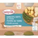 Babybio Brambory a zelené fazolky s treskou 2 x 200 g – Hledejceny.cz