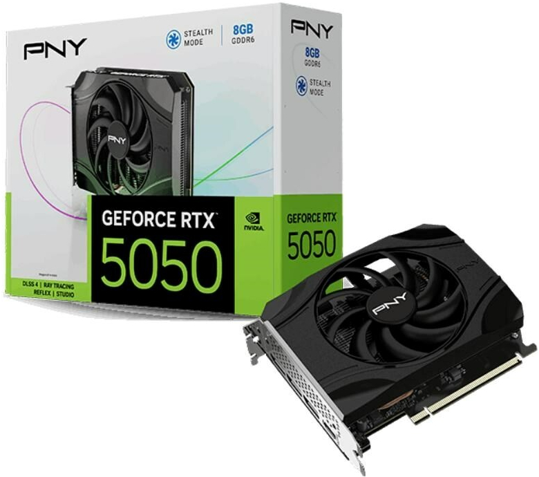 PNY GeForce RTX 5050 Single Fan 8GB GDDR6 VCG50508SFXPB1