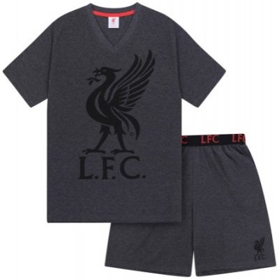 Fan Store FC Liverpool pyžamo krátké tmavě šedé – Zboží Mobilmania