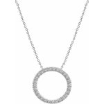 Aura Elegantní náhrdelník s preciosa krystaly PCNS165 – Zboží Dáma