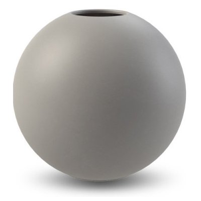 Kulatá váza Ball Grey 8 cm COOEE Design – Hledejceny.cz