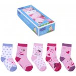 Cerdá Peppa Pig 5PACK dětské ponožky vícebarevné – Hledejceny.cz